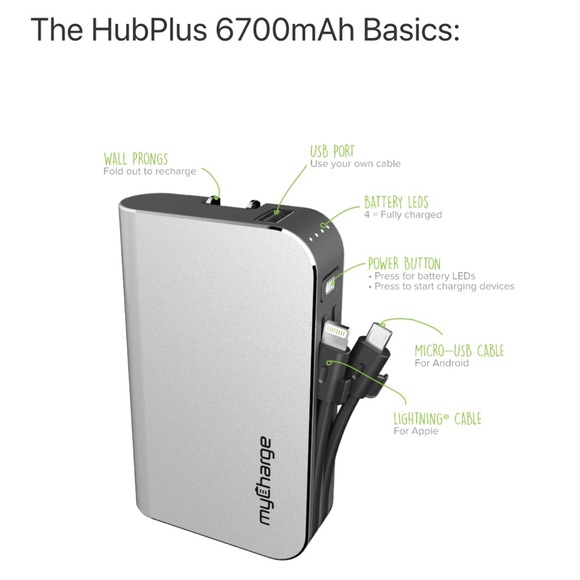 myCharge Portable Battery Charger - Picture 2 of 5